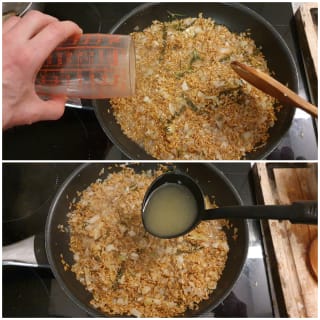 Risotto de petit-épeautre, patate douce et Comté - Instruction 6