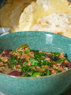 "Sin" Carne Chili with Soy Protein