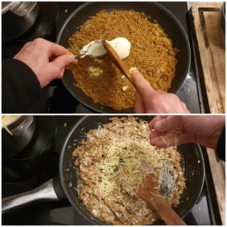 Risotto de petit-épeautre, patate douce et Comté - Instruction 8