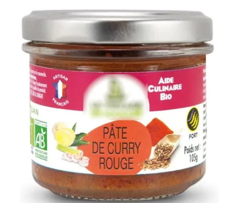 Pâte de curry rouge