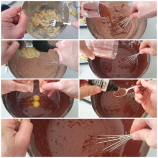 Gâteau anglais au chocolat – Instruction 4 Gâteau anglais au chocolat - Instruction 4