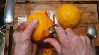 Soupe de feuilles de moutarde au curcuma - Instruction 2