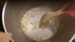 Velouté de panais, champignons et noisettes - Instruction 3