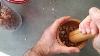 Velouté de panais, champignons et noisettes - Instruction 8