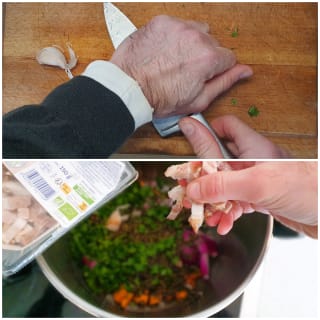 Soupe de lentilles, Ricotta - Instruction 4