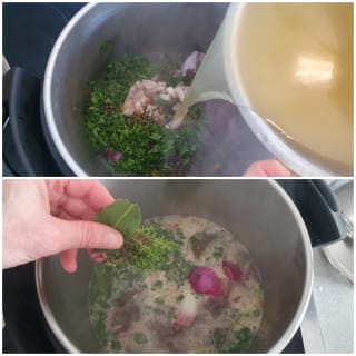 Soupe de lentilles, Ricotta - Instruction 6