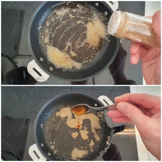 Panna-cotta au lait d&rsquo;amande, mandarine rôtie - Instruction 10