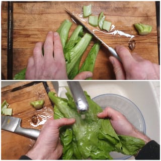 Soupe de feuilles de moutarde au curcuma - Instruction 5