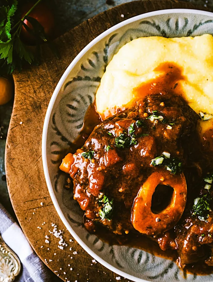 Recette de l’Osso Bucco de veau traditionnel Milanais Recette de l’Osso Bucco de veau traditionnel Milanais