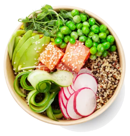 Les bowls en cuisine, poke bowl