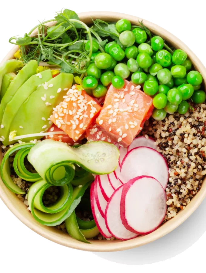 Les bowls en cuisine, poke bowl