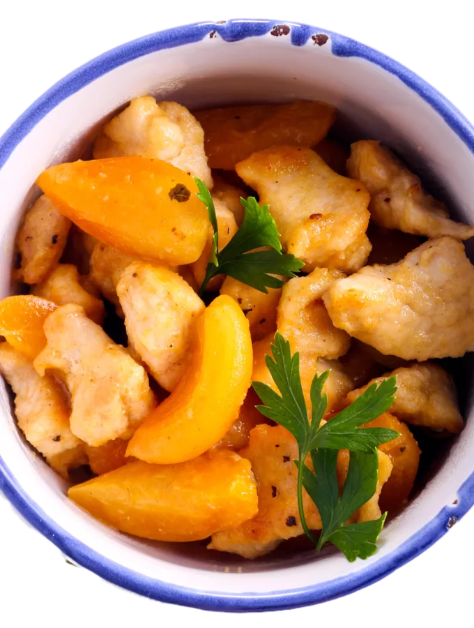 Sucré Salé : Poulet à l'Abricot