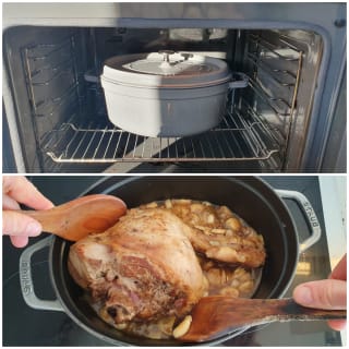 Gigot d&rsquo;agneau de 4 heures - Instruction 6