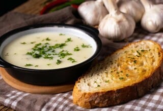 Garlic-flavored Tourain from the Southwest