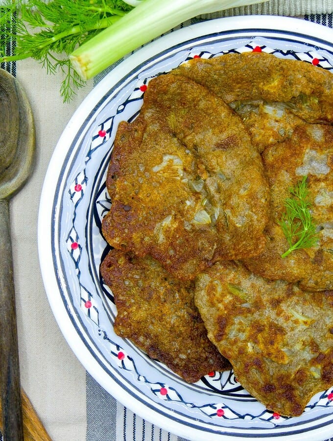 Galettes de seigle au fenouil