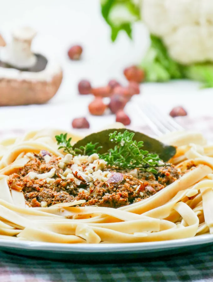 Pâtes bolognaise vegan Pâtes bolognaise vegan