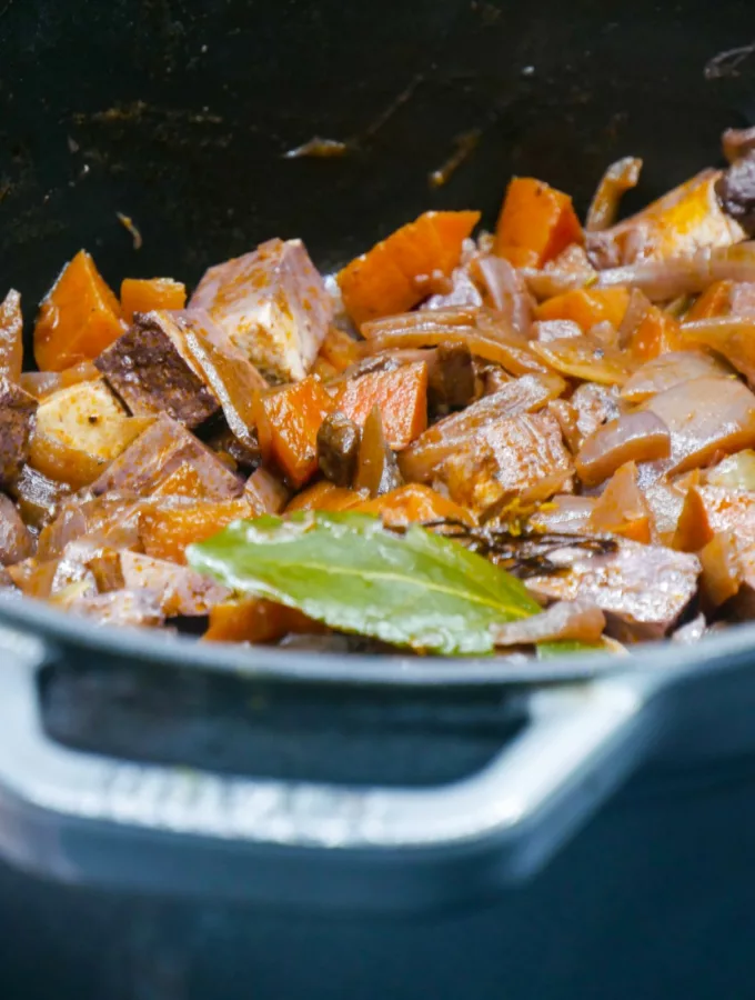 Bourguignon végétarien Bourguignon végétarien