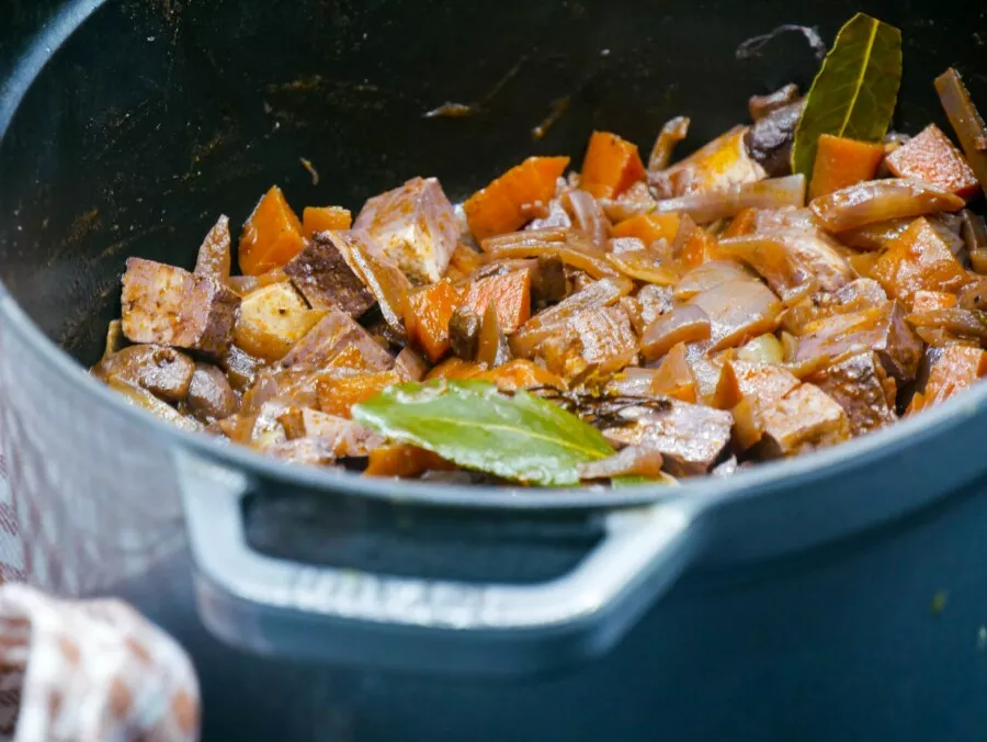 Vegetarian Bourguignon