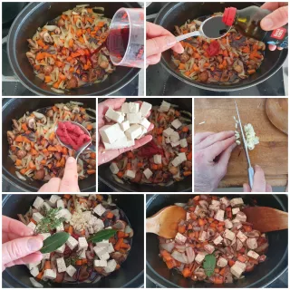 Bourguignon végétal - Instruction 5