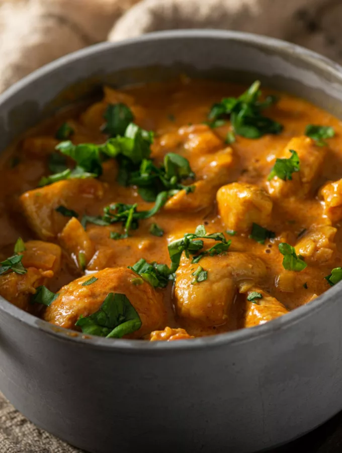 Curry d’agneau au lait de coco Curry d’agneau au lait de coco