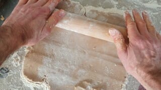 Tarte à la courge, fromage et thym - Instruction 2