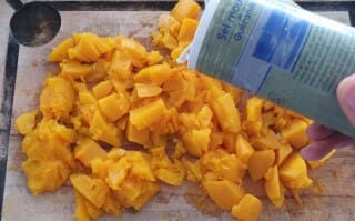 Tarte à la courge, fromage et thym - Instruction 5