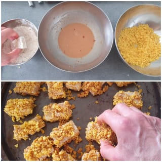 Nuggets de Tofu, sauce barbecue – Instruction 4 Nuggets de Tofu, sauce barbecue - Instruction 4