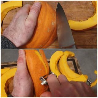 Tarte à la courge, fromage et thym - Instruction 3