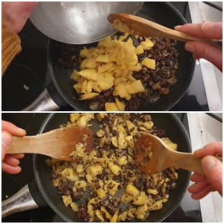 Pommes farcies au boudin noir - Instruction 7