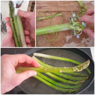 Asperges vertes, fraîcheur nordique aux betteraves – Instruction 1 Asperges vertes, fraîcheur nordique aux betteraves - Instruction 1