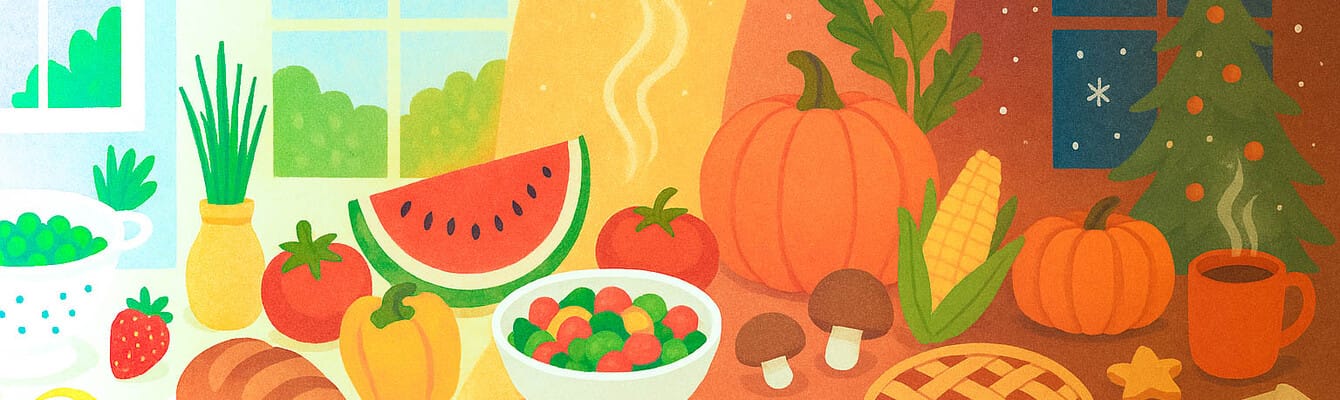 The Cook's Calendar – January through December