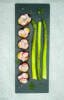 Green asparagus, Nordic beet carpaccio