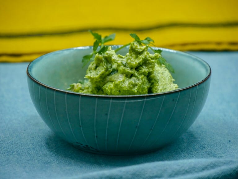 Sauce verte au sésame Sauce verte au sésame