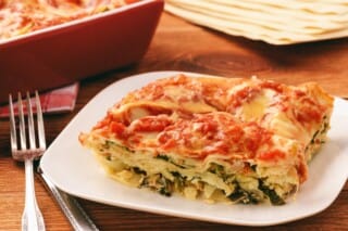 Ricotta and Spinach Lasagna