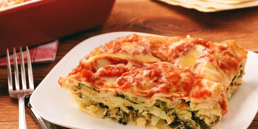 Lasagnes à la ricotta et aux épinards