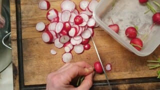 Légumes rôtis, sauce au tahin - Instruction 1