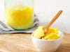 Homemade clarified butter (ghee)