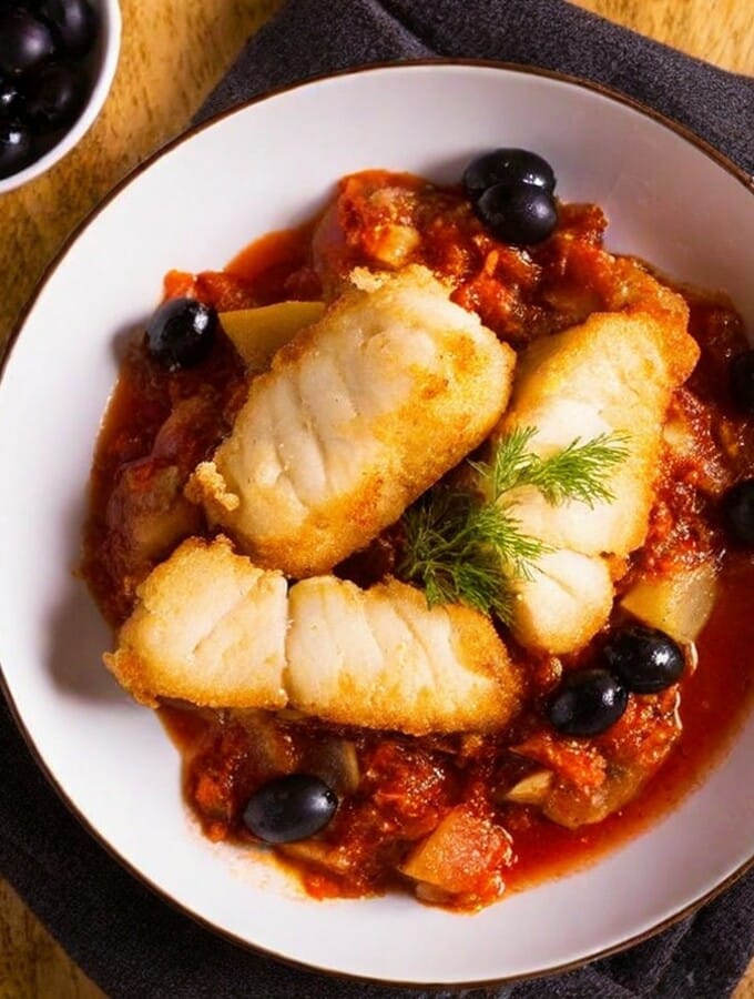 Fricot de morue à la Provençale