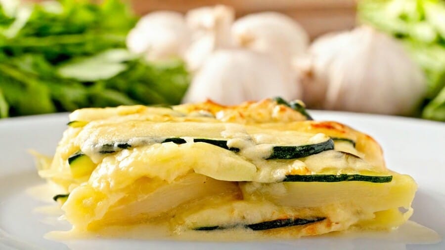 Zucchini Gratin Dauphinois