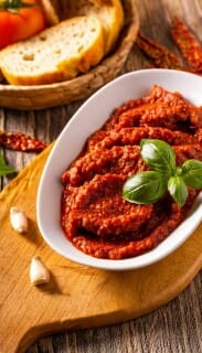 Vegetarian sobrasada