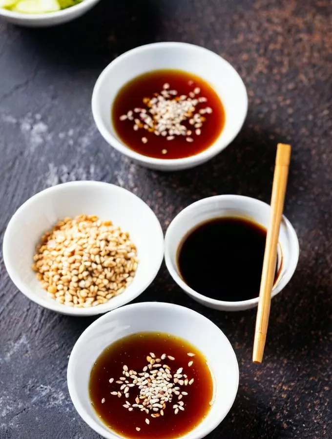 Vinaigrette à la pâte Miso et au citron Vinaigrette à la pâte Miso et au citron