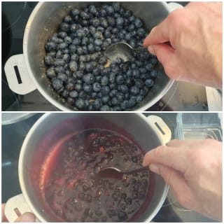 Coulis de myrtilles facile - Instruction 2