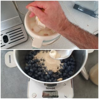 Coulis de myrtilles facile - Instruction 1