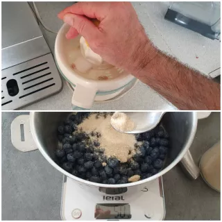 Coulis de myrtilles facile - Instruction 1