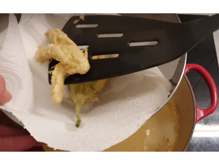 Mes beignets de fleurs de courgettes faciles – Instruction 10 Mes beignets de fleurs de courgettes faciles - Instruction 10