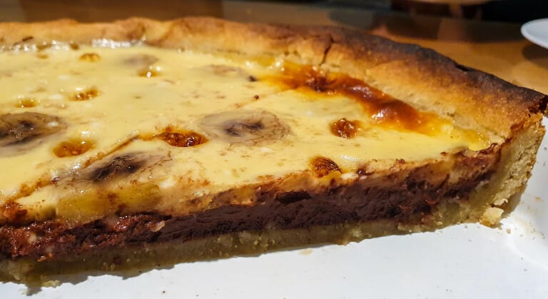 Ma Tarte Banane Chocolat Ma Tarte Banane Chocolat