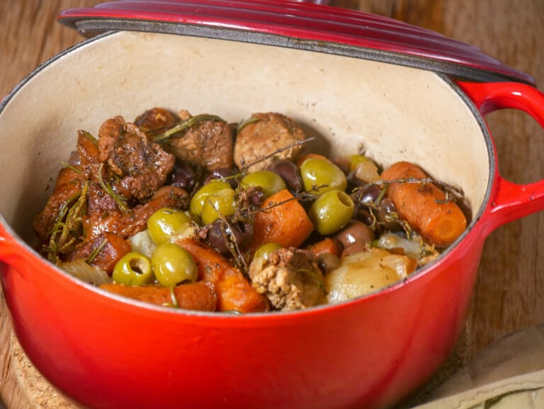 Sauté de veau aux olives Sauté de veau aux olives