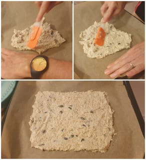 Crackers maison aux céréales - Instruction 1