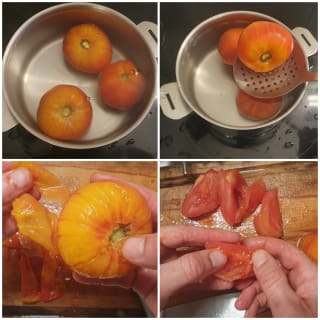 Tatin au chèvre et légumes d&rsquo;été - Instruction 1