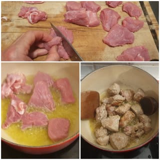 Sauté de veau aux olives – Instruction 1 Sauté de veau aux olives - Instruction 1